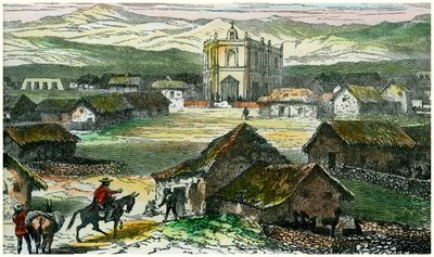 Vista de Tiahuanaco, perto do Lago Titicaca, Bolívia, c1880 de Unbekannt