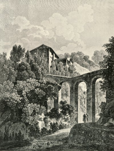 Vista do aqueduto, perto de Alhambra, século XIX, 1907. de Unbekannt