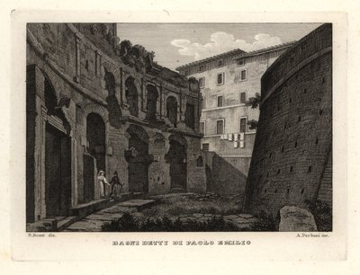 Vista das Termas de Paolo Emilio no Trajan