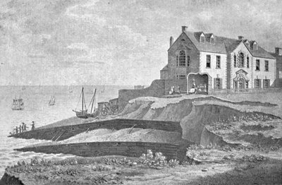 Vista da Casa do Duque de Cumberlands no Steine em Brighthelmstone, 1939 de Unbekannt