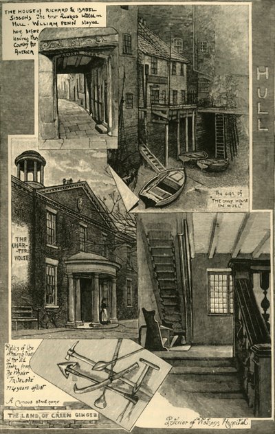 Vistas em Hull, 1898. de Unbekannt