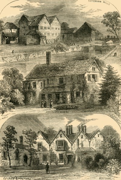 Vistas em Tottenham, c1876. de Unbekannt