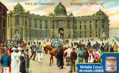 Vistas das capitais: Hofburg, Viena, c1900 de Unbekannt