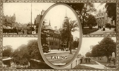 Vistas de Ealing, oeste de Londres, 1917. de Unbekannt