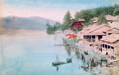 Aldeia por água, Japão de Unbekannt