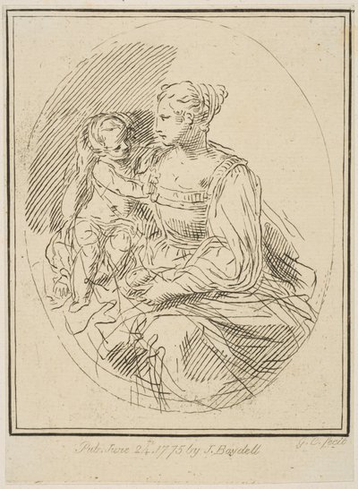 Virgem e Criança, 1775. de Unbekannt