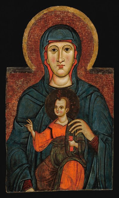 Virgem e Menino, por volta de 1270. de Unbekannt