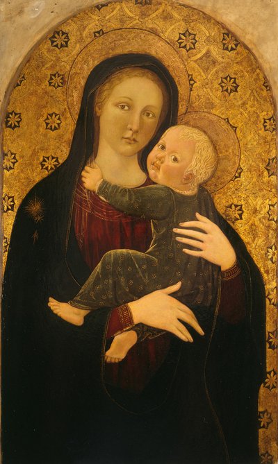 Virgem e Menino, c. 1450. de Unbekannt