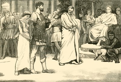 Virgínia no fórum, 1890. de Unbekannt