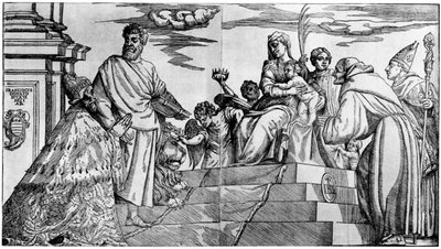 Imagem votiva do Doge Andrea Gritti, 1937 de Unbekannt