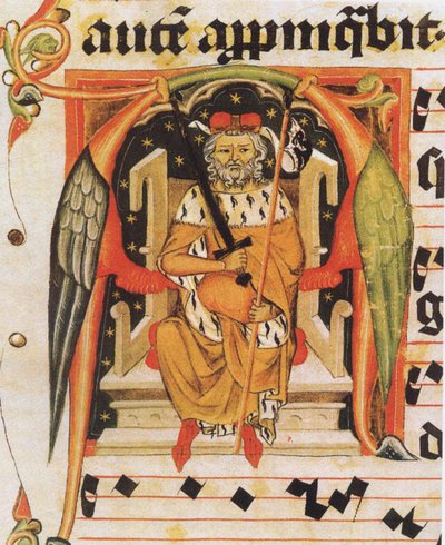Vratislaus II da Boêmia, do antifônico Vysehrad de Unbekannt