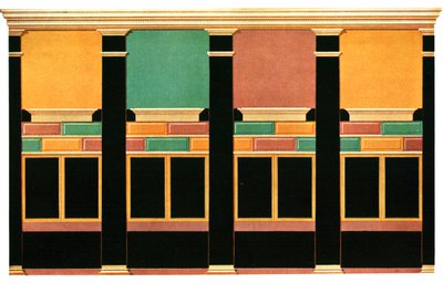 Decoração de parede, Pompéia, Itália, 1928. de Unbekannt