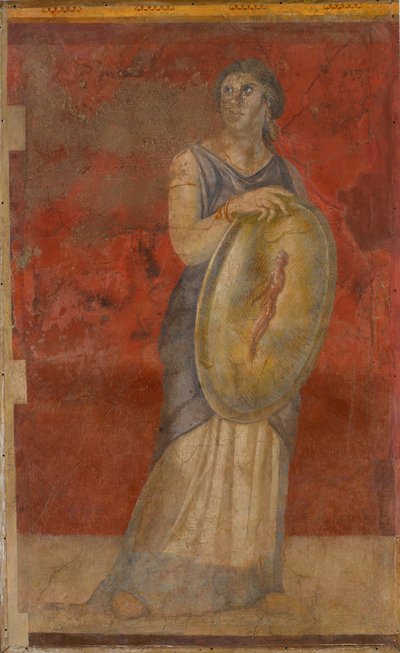Pintura de parede do quarto H da Villa de P. Fannius Synistor em Boscoreale, ca. 50-40 aC de Unbekannt