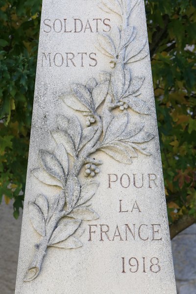 Memorial de Guerra. Guerard, França de Unbekannt