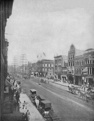 Washington Avenue, Minneapolis, Minnesota, c1897. de Unbekannt