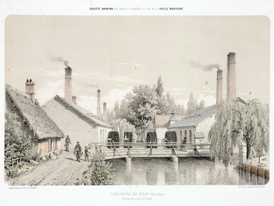 Water Power, Pré-1900 Rolling-mills (Laminoirs)em Bray, França de Unbekannt