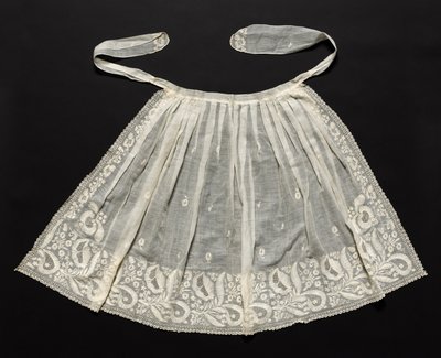 Avental de casamento, c. 1830s. de Unbekannt