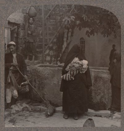 Bem, por Peters huse, Jaffa, c1900 de Unbekannt