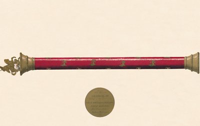 Wellingtons Field Marshals Baton, século c19 de Unbekannt