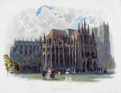 Abadia de Westminster, Londres, final do século XIX de Unbekannt