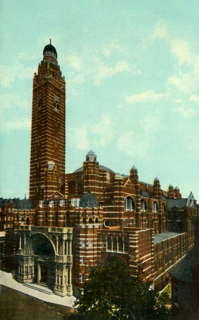 Catedral de Westminster, Londres, c1910. de Unbekannt