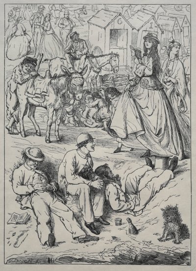 O que fizemos à beira-mar - Nada, 1862. de Unbekannt