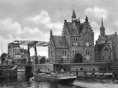Onde o czar Peter trabalhou como armador, Zaandam, Holanda, c1934 de Unbekannt