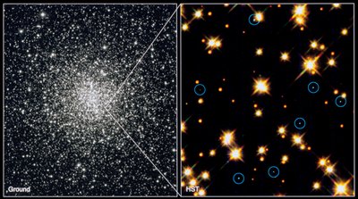 Estrelas anãs brancas em Globular Cluster M4H Bond STSCI de Unbekannt
