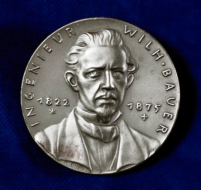 Wilhelm Bauer 1822-1875, inventor alemão e pioneiro na construção de submarinos de Unbekannt