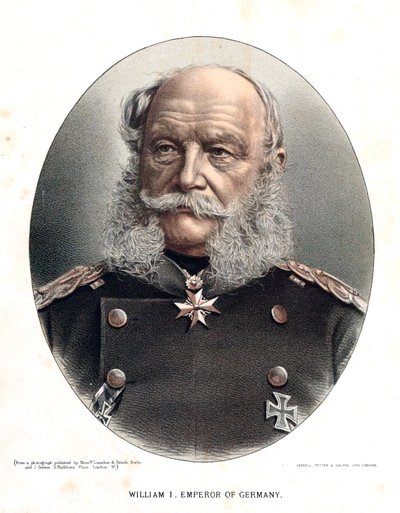 Guilherme I, rei da Prússia e imperador da Alemanha, c1880 de Unbekannt