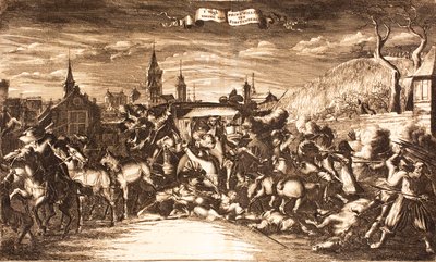 William Egon de Fürstenberg atacou em seu treinador em Colônia em 1674, 1675. de Unbekannt