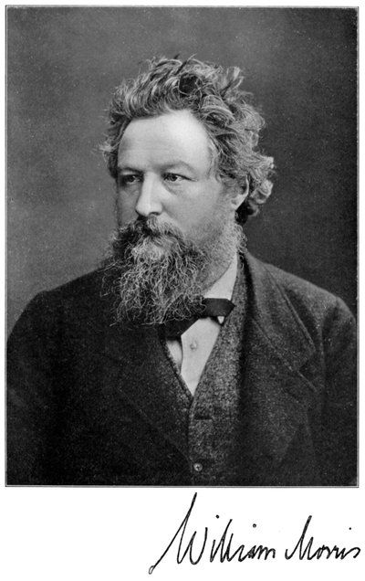 William Morris, artista, escritor, socialista e ativista inglês do século XIX, 1901 de Unbekannt