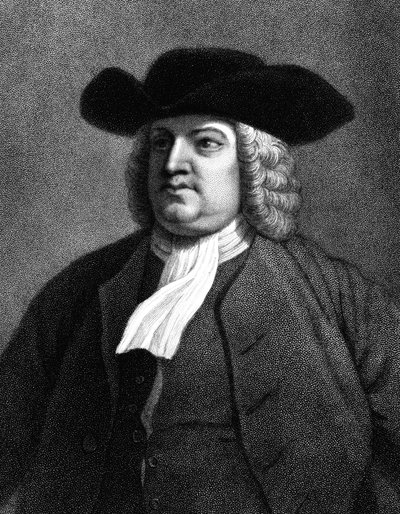 William Penn, membro inglês da Society of Friends, conhecido popularmente como Quakers, 1837 de Unbekannt