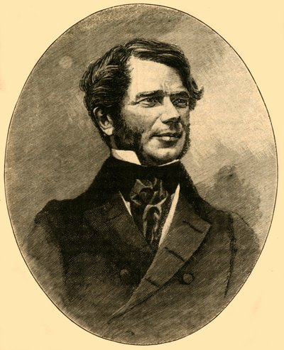 William Smith OBrien, rebelde nacionalista irlandês e político, c1848 c1890. de Unbekannt