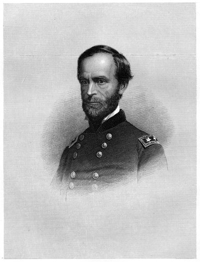 William Tecumseh Sherman, soldado americano, empresário, educador e autor, 1872 de Unbekannt