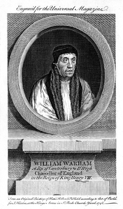 William Warham, Arcebispo de Canterbury, 1748 de Unbekannt