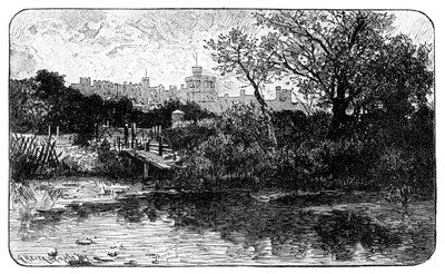Castelo de Windsor, Berkshire, 1900 de Unbekannt