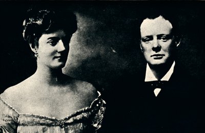 Winston Churchills Engagement, c1908, 1945. de Unbekannt