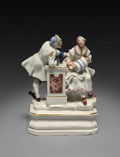 Mulher e homem, c. 1750 de Unbekannt