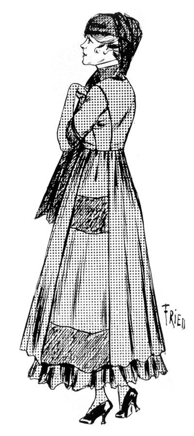 Envoltório de mulher com bainha de crepe e véu de seda, 1915 de Unbekannt