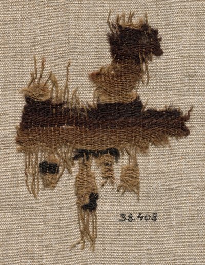 Fragmento de lã, século III. de Unbekannt