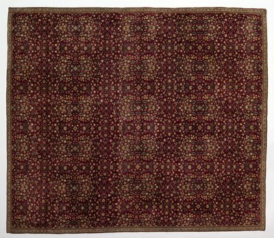 Tapete de lã com decoração de millefleurs, início dos anos 1600. de Unbekannt