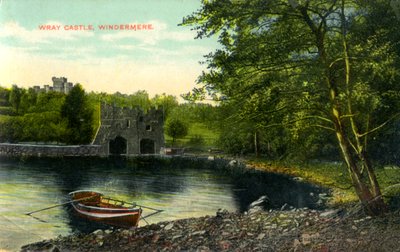 Wray Castle, Claife, Lancashire, início do século XX de Unbekannt