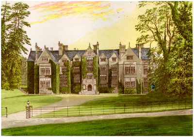 Abadia de Wroxton, Oxfordshire, casa da família North, c1880 de Unbekannt