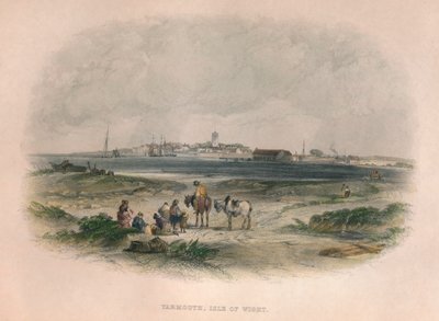 Yarmouth, Ilha de Wight, século XIX. de Unbekannt