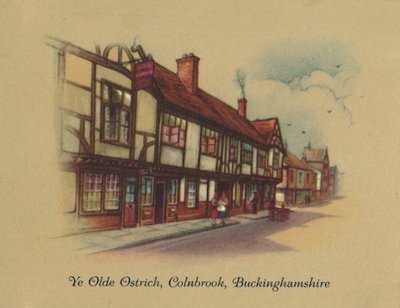 Ye Olde Avestruz Colnbrook, Buckinghamshire, 1939 de Unbekannt