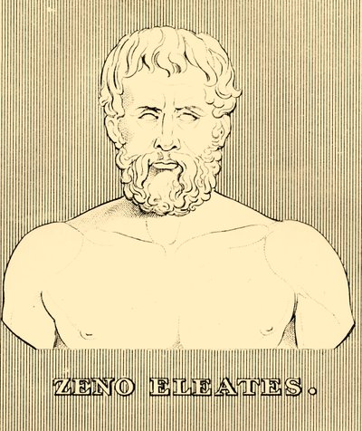 Zeno Eleates, c495-430 aC, 1830. de Unbekannt