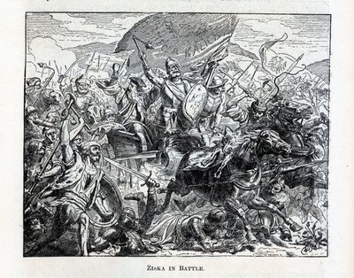 Ziska em batalha, 1882 de Unbekannt