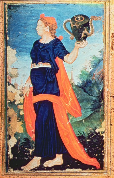 Uma figura mitológica, Mughal de Unbekannt Unbekannt
