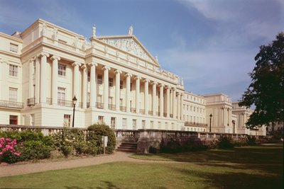 Cumberland Terrace 1827-28, projetado por John Nash (1752-1835) Regents Park, Londres, Reino Unido de Unbekannt Unbekannt